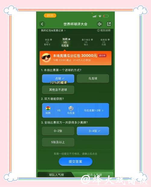 世界杯竞猜APP:与好友分享竞猜战况 世界杯竞猜APP:与好友分享竞猜战况